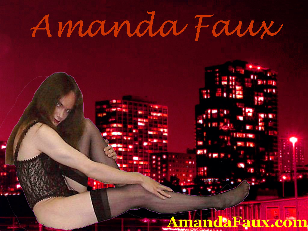 Amanda Faux city nights wallpaper background 